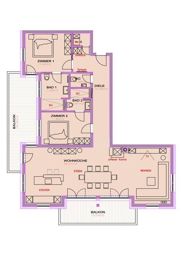 Alpin Penthouse Hollersbach Apartment Hollersbach im Pinzgau Exterior foto